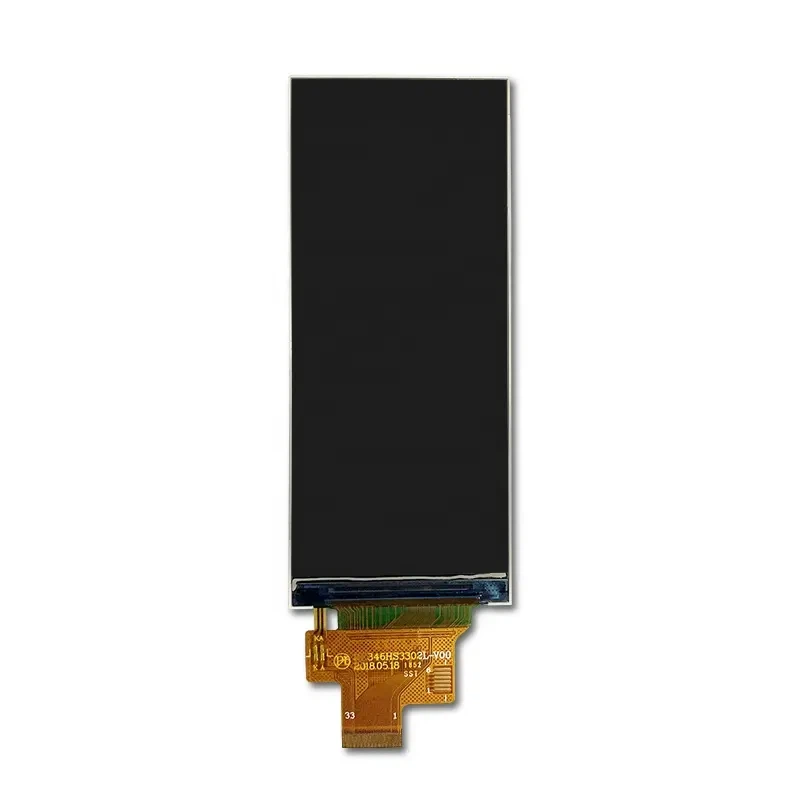 Jenis Bar Tft 3.5 Inci 340*800 Rgb 16bit Ips Modul Paparan Lcd Tft